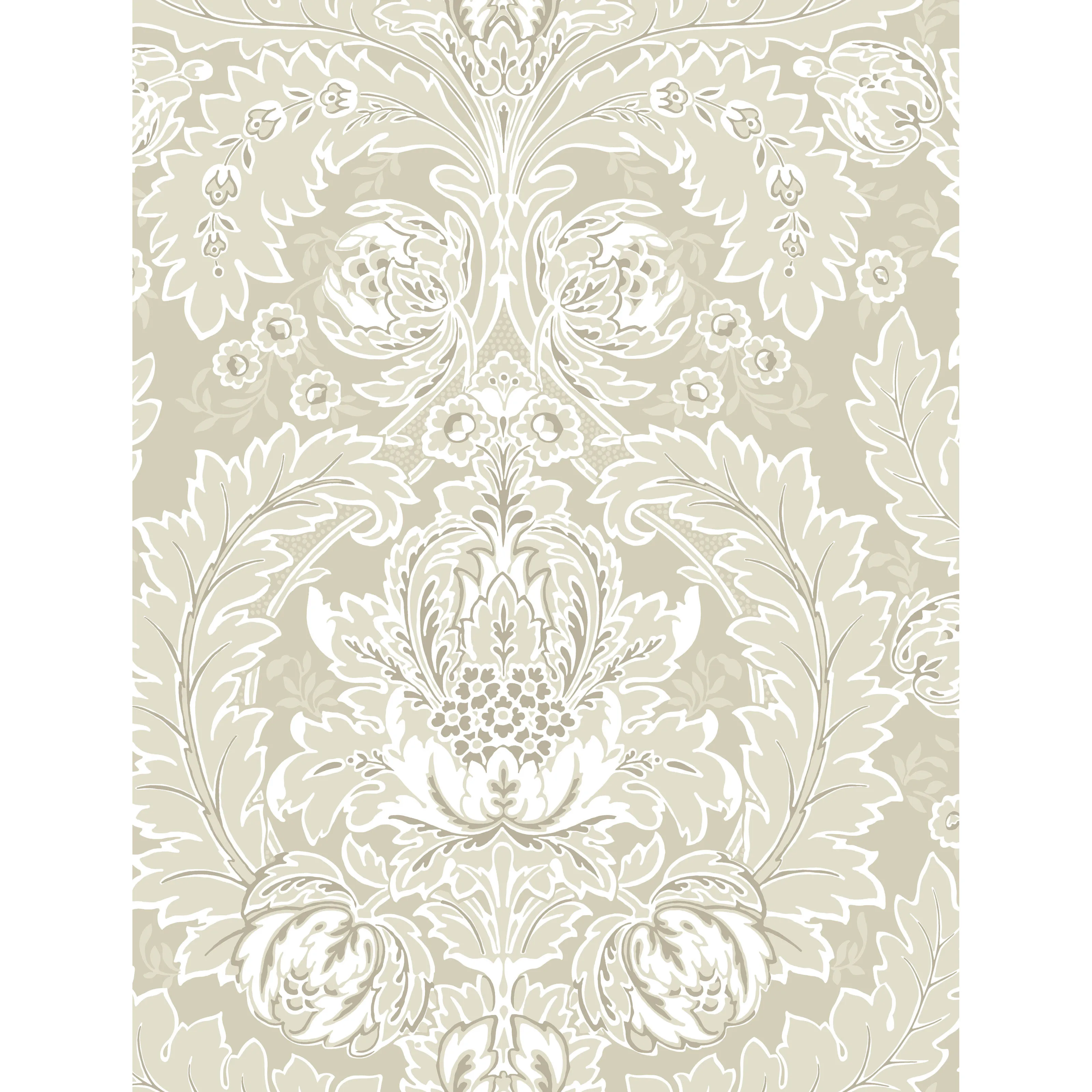 Cole & Son Coleridge in Linen and White (94/9048.CS.0)