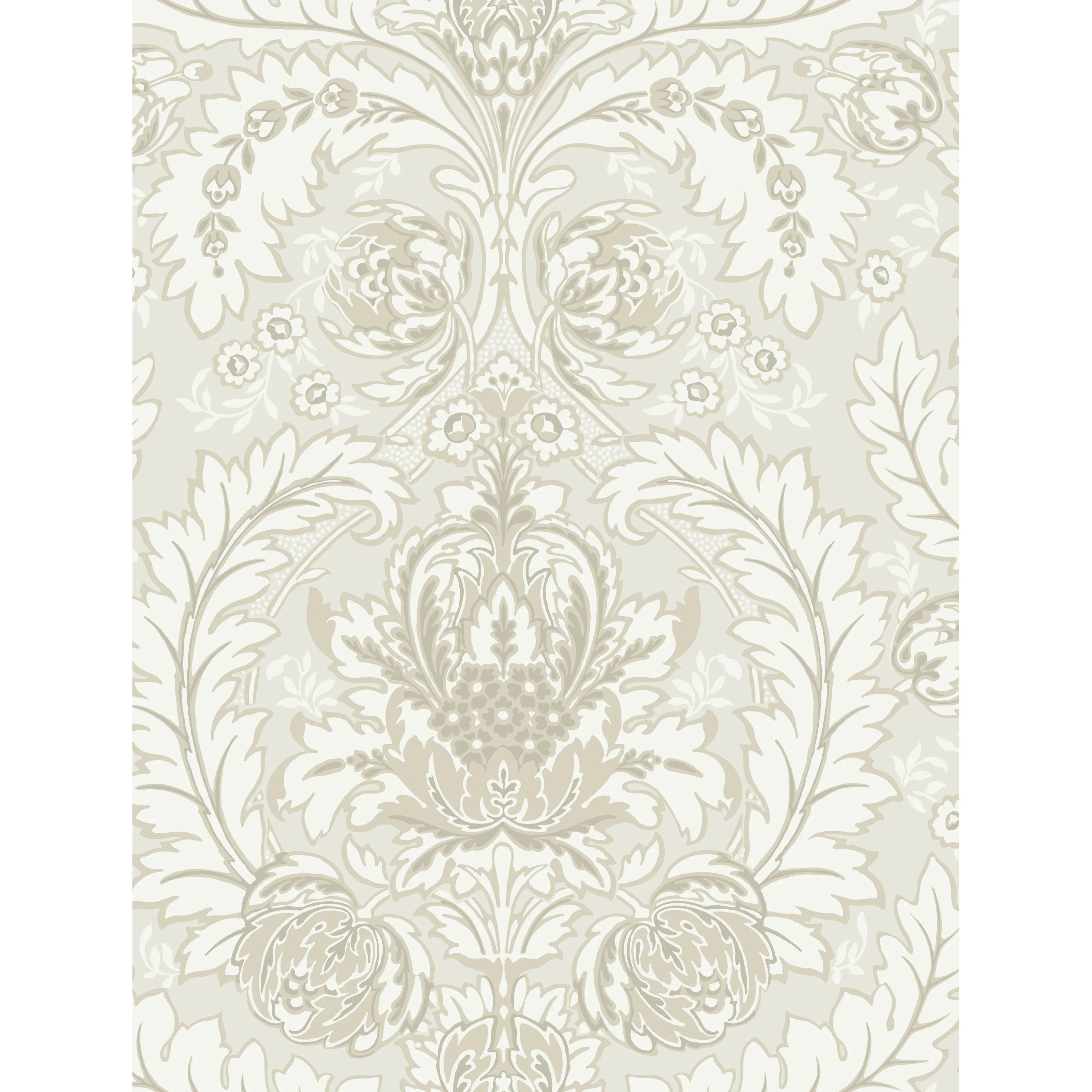 Cole & Son Coleridge in White and Ivory (94/9047.CS.0)
