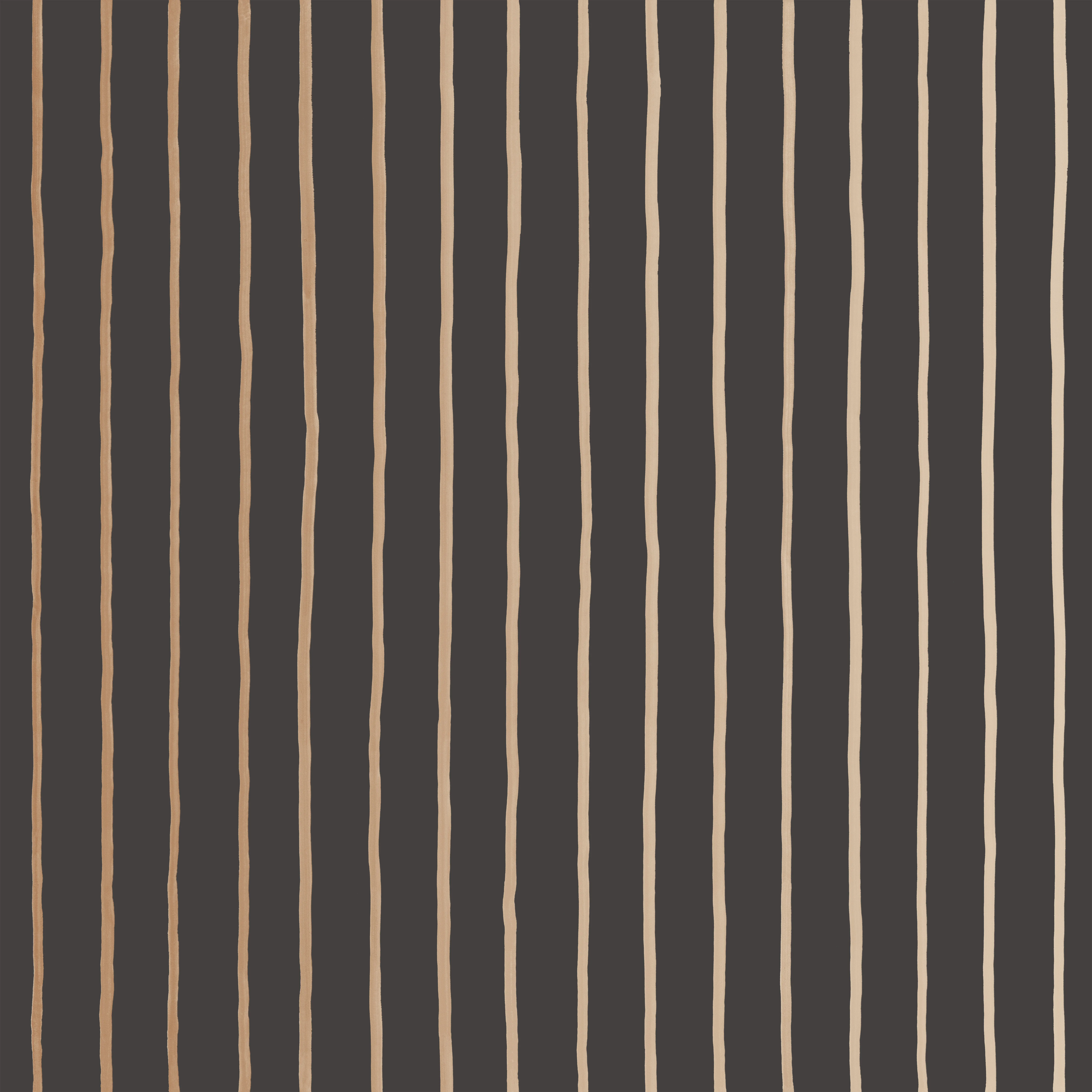 Cole & Son College Stripe in Charcoal+gold (110/7034.CS.0)