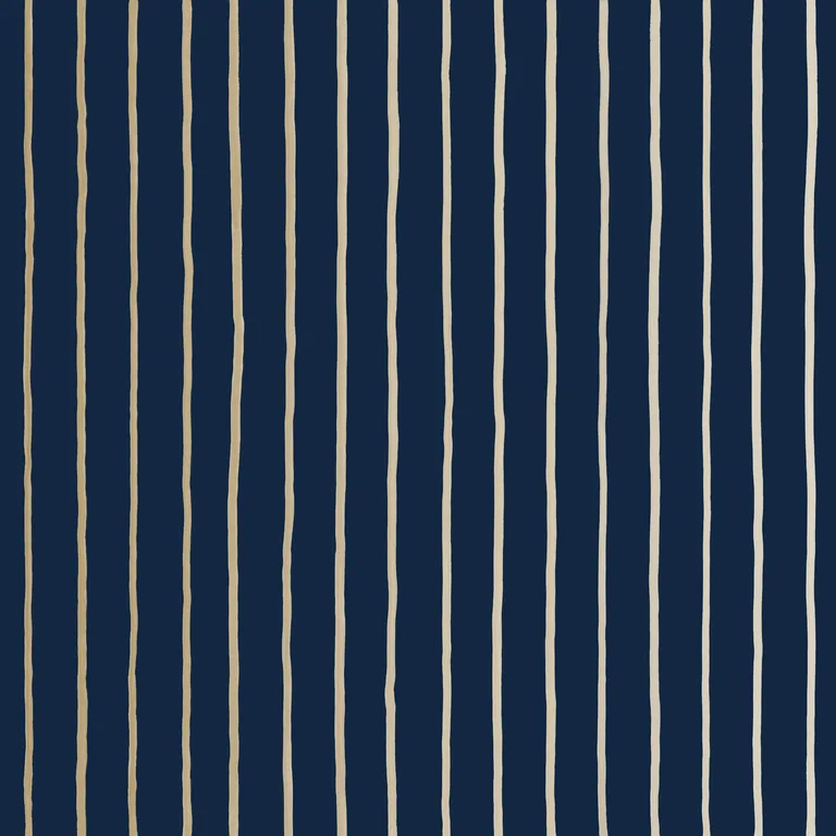 Cole & Son College Stripe in Ink (110/7037.CS.0)