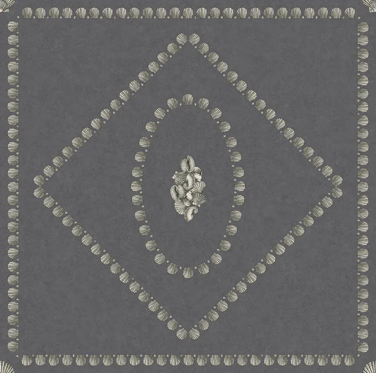 Cole & Son Conchiglie in Charcoal (123/5023.CS.0)