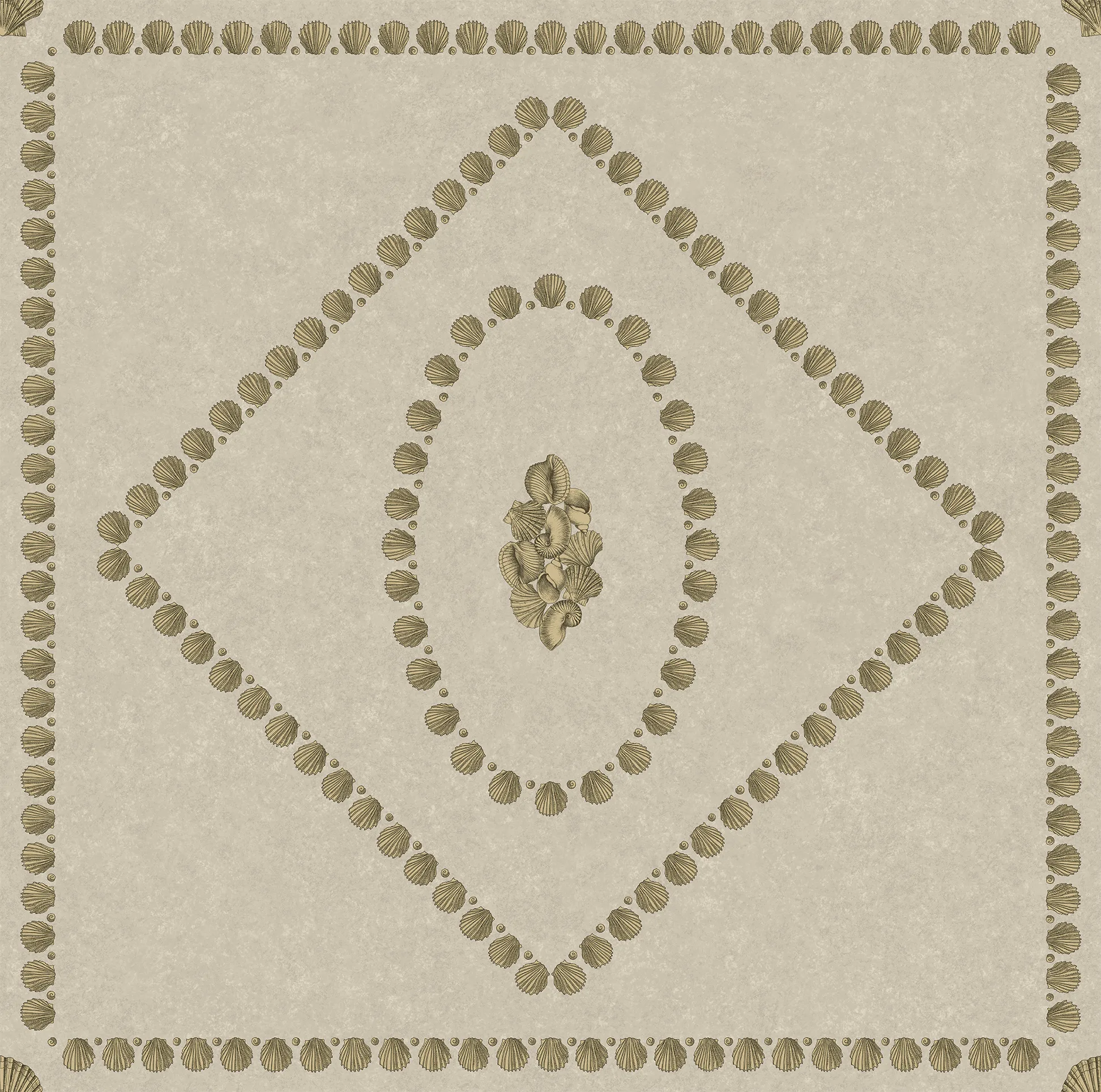 123/5025.CS.0 | Conchiglie – Gold on Stone