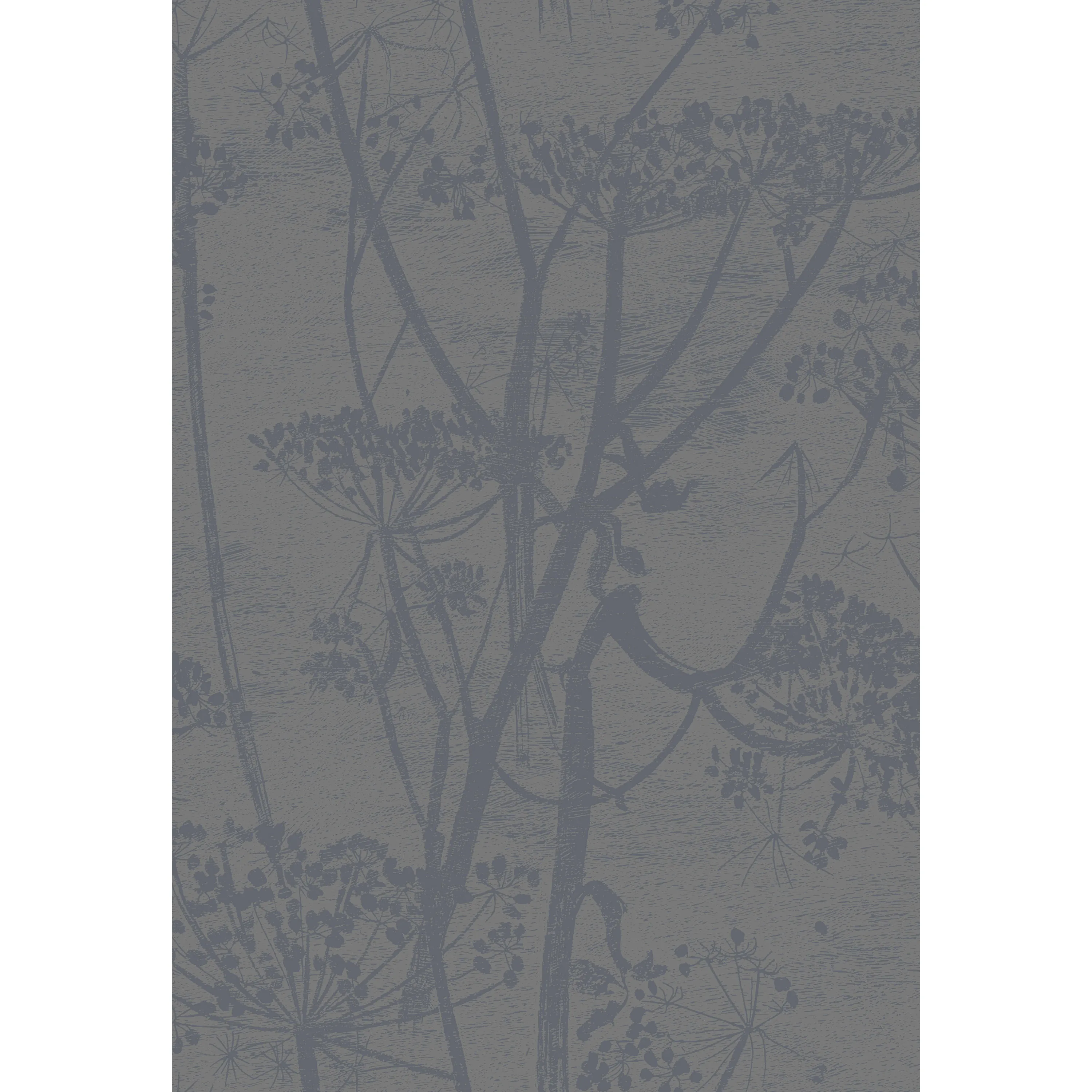 Cole & Son Cow Parsley in Gilver/Black (95/9050.CS.0)