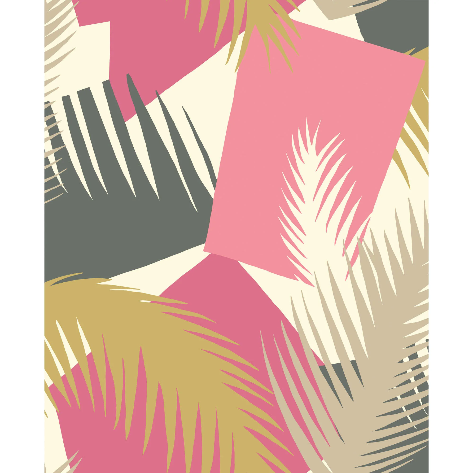 Cole & Son Deco Palm in Pink (105/8038.CS.0)