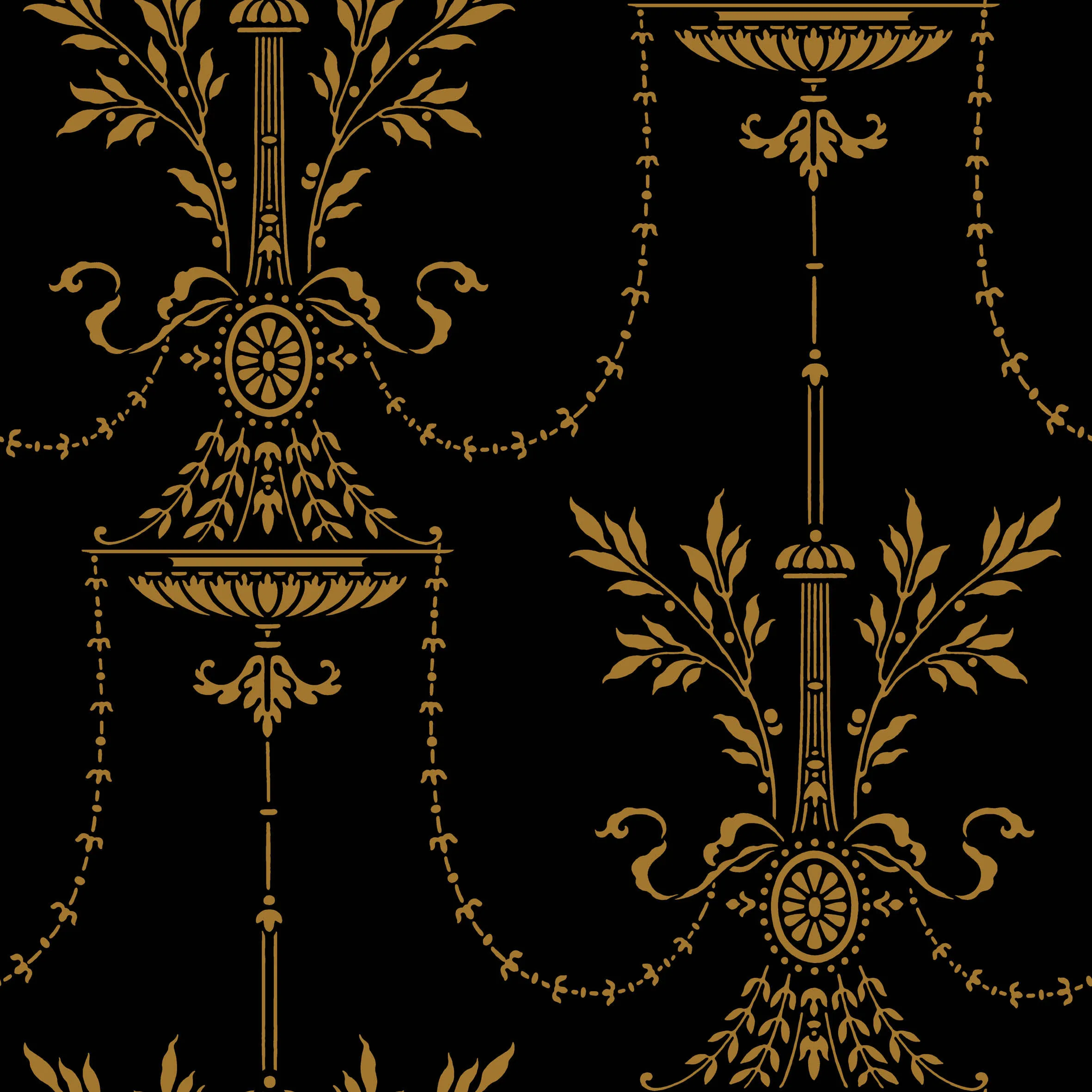 Cole & Son Dorset in Noir (88/7028.CS.0)
