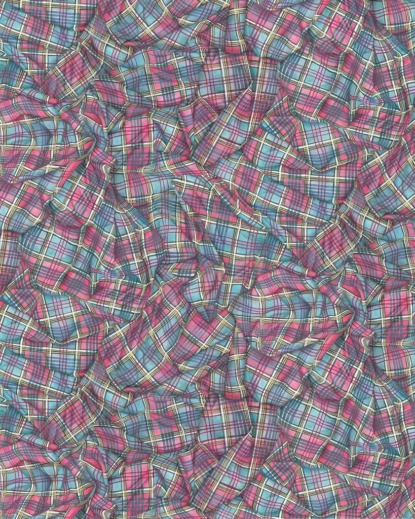 Cole & Son Draped Tartan in Magenta (130/2006.CS.0)