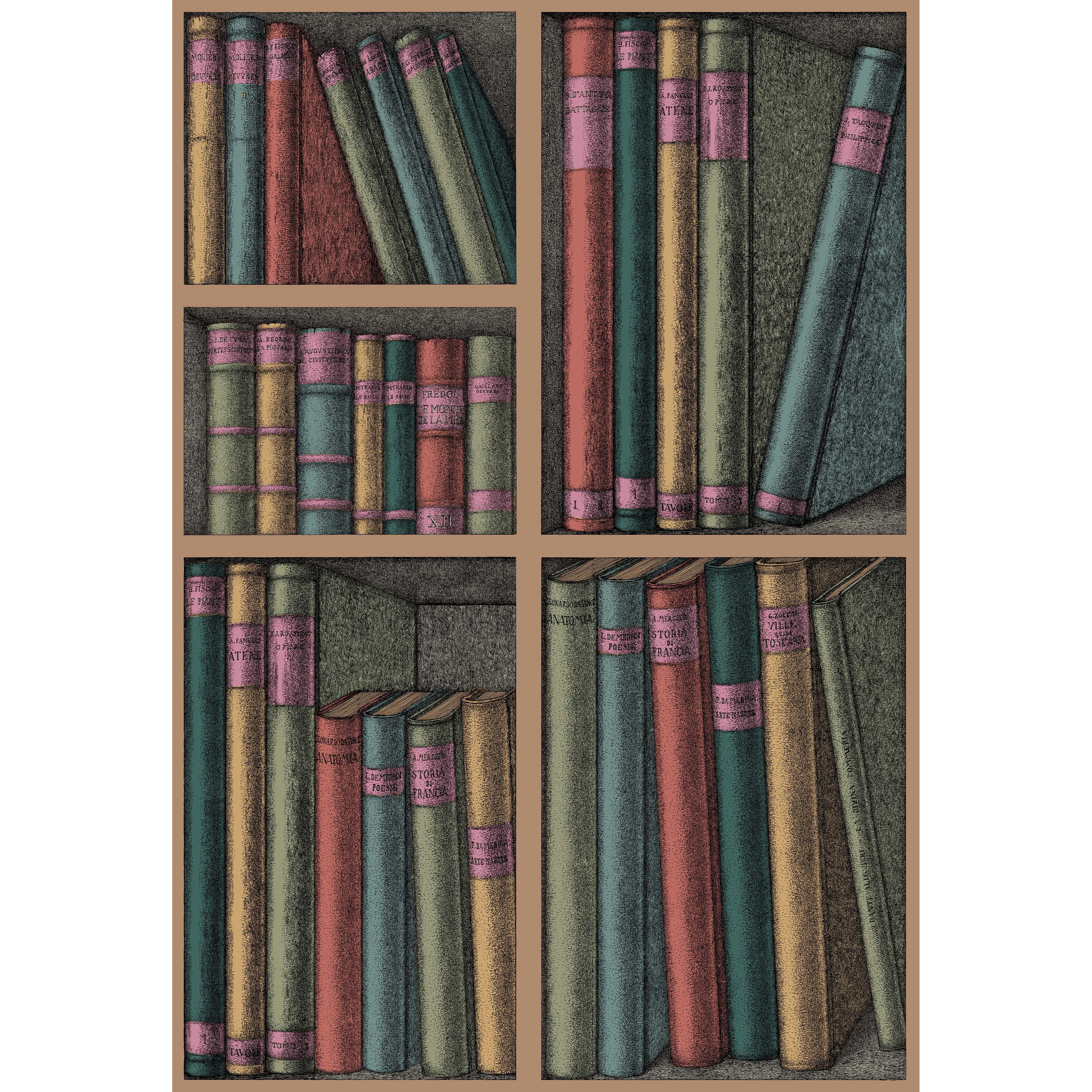 Cole & Son Ex Libris Ii in Forest (114/5010.CS.0)
