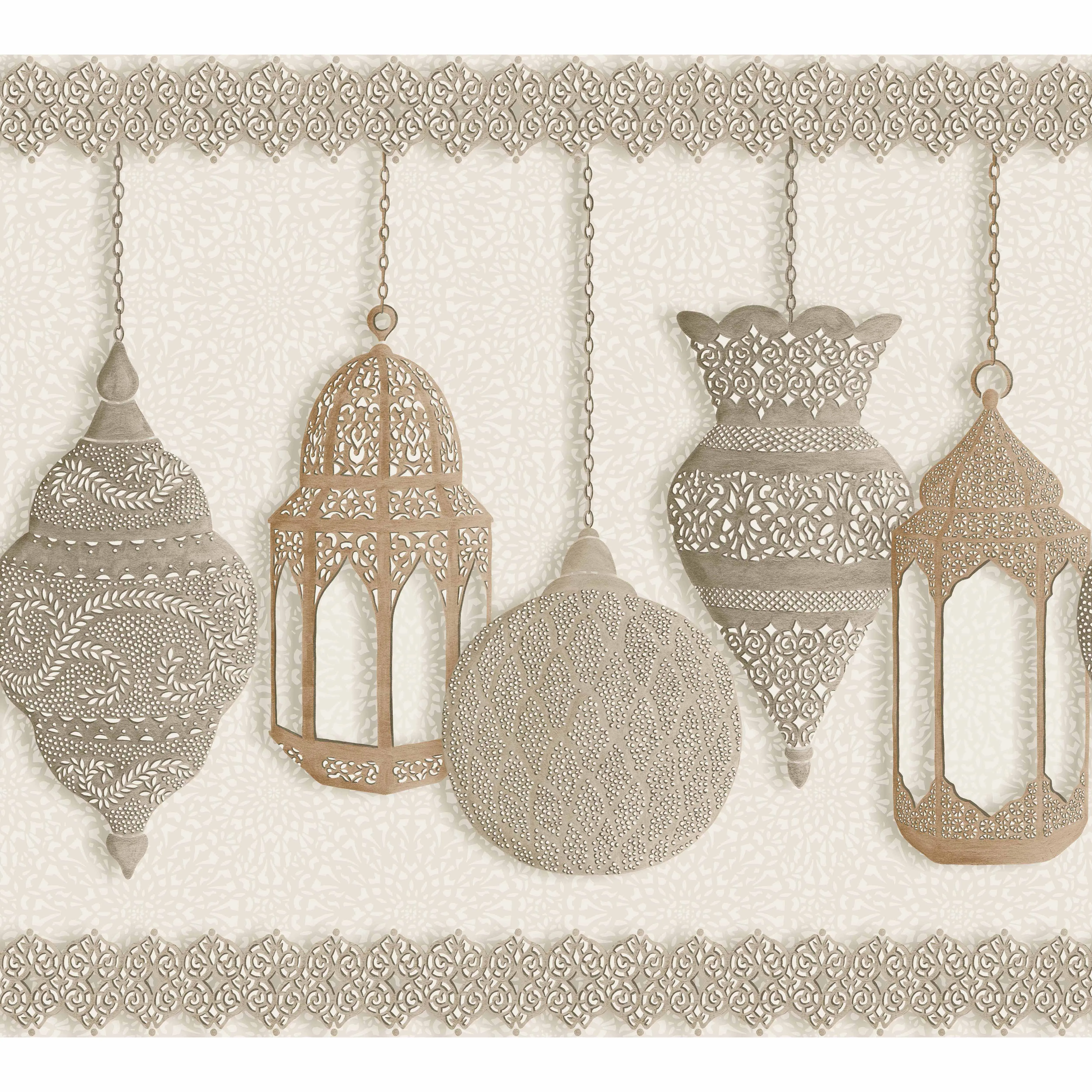 Cole & Son Fez in Gilver & Parchment (113/6014.CS.0)