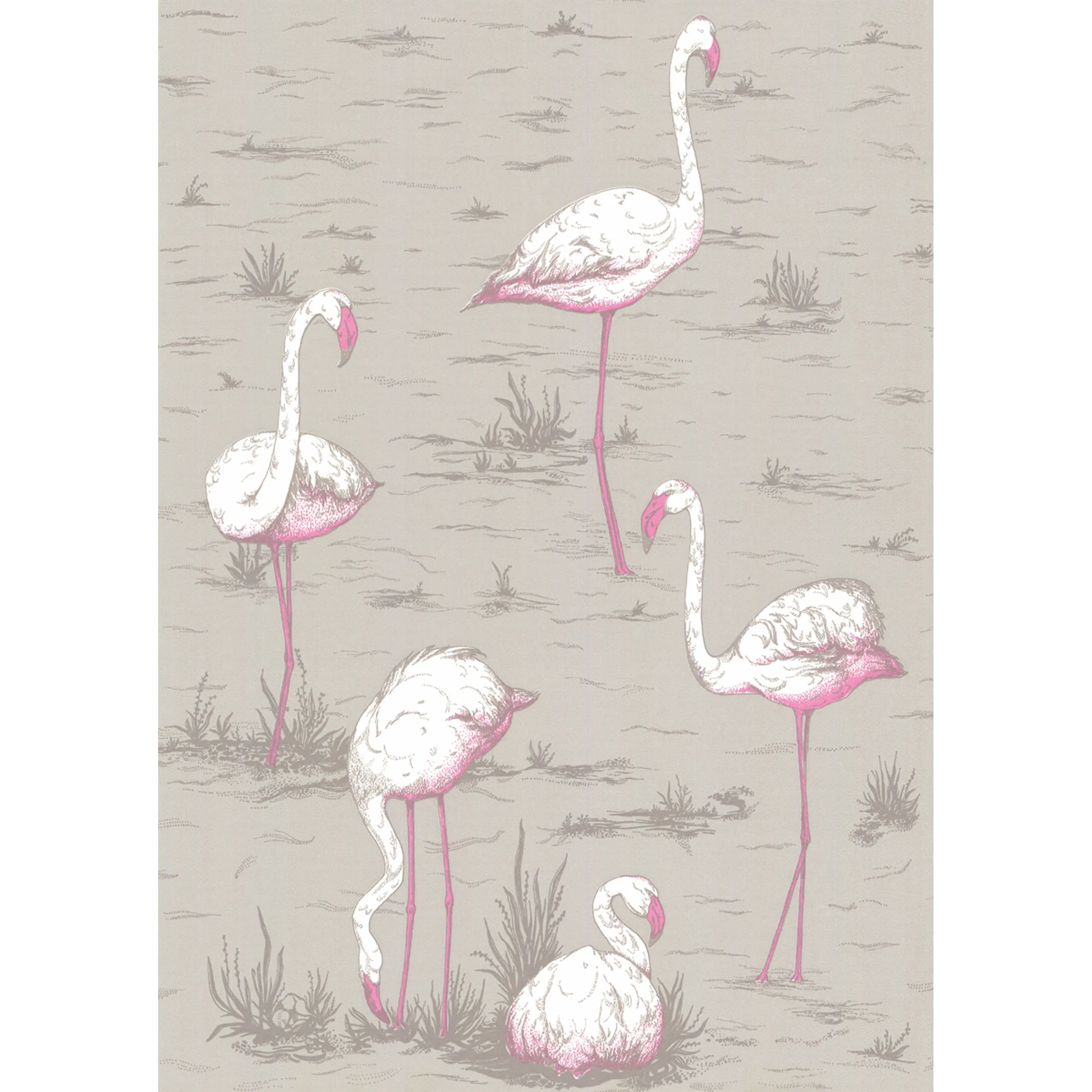 66/6042.CS.0 | Flamingos – Grey