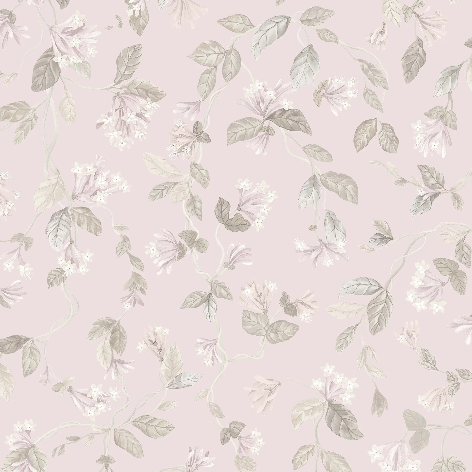 Cole & Son Flora in Pink/Grey (124/3021.CS.0)