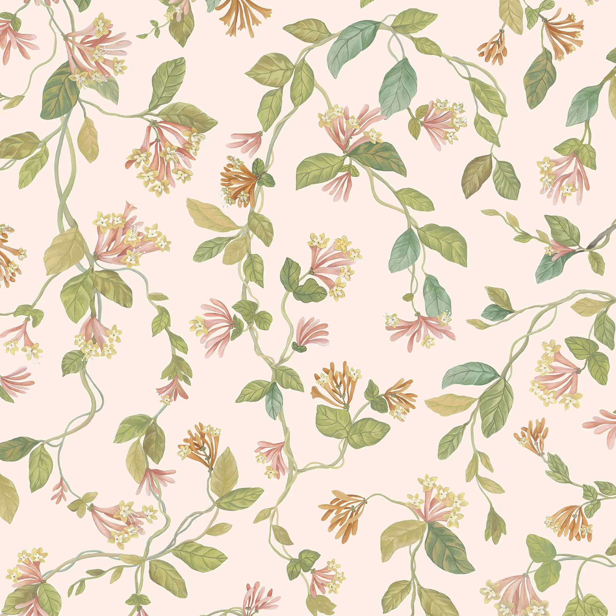 124/3016.CS.0 | Flora – Pink/Orange