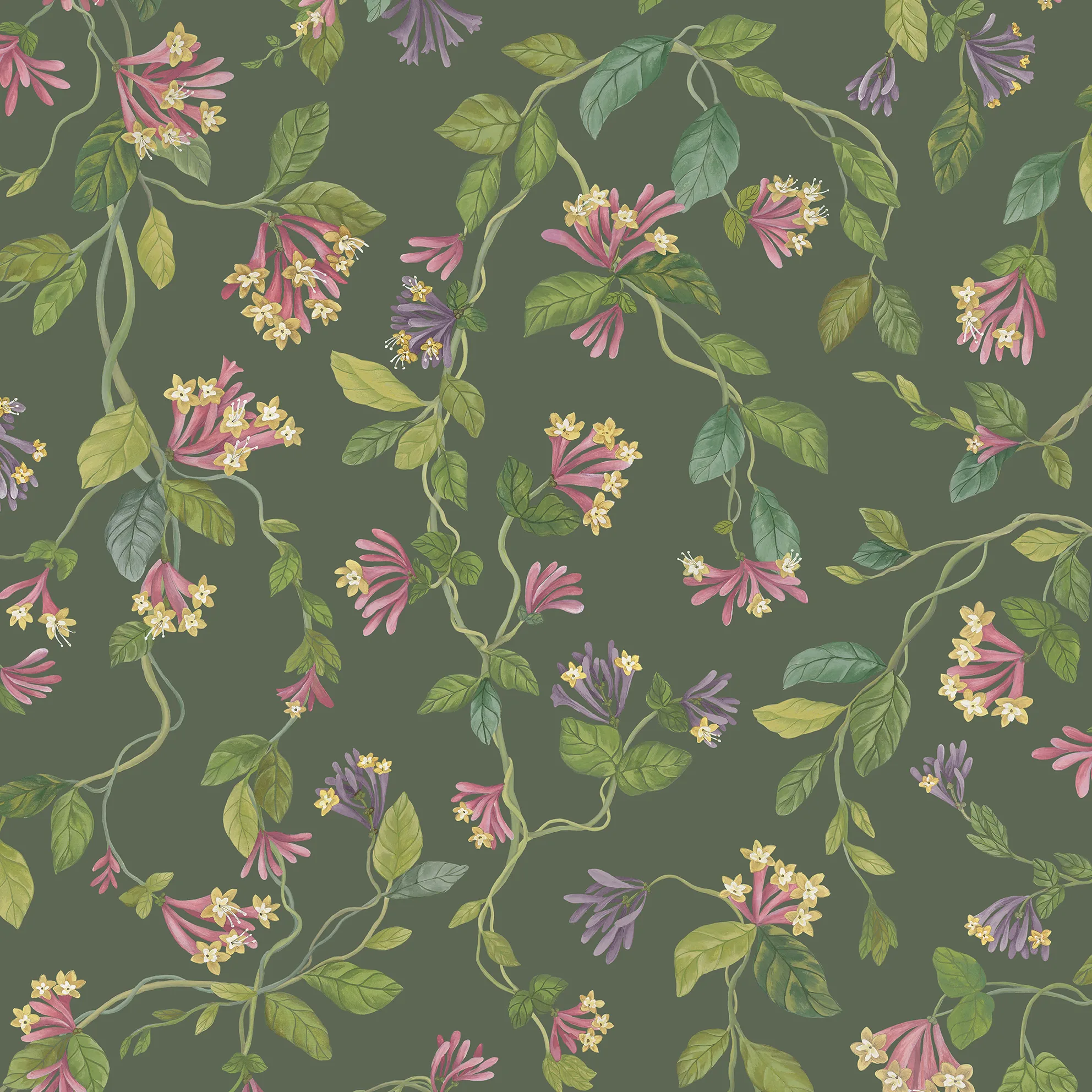124/3019.CS.0 | Flora – Sage/Pink