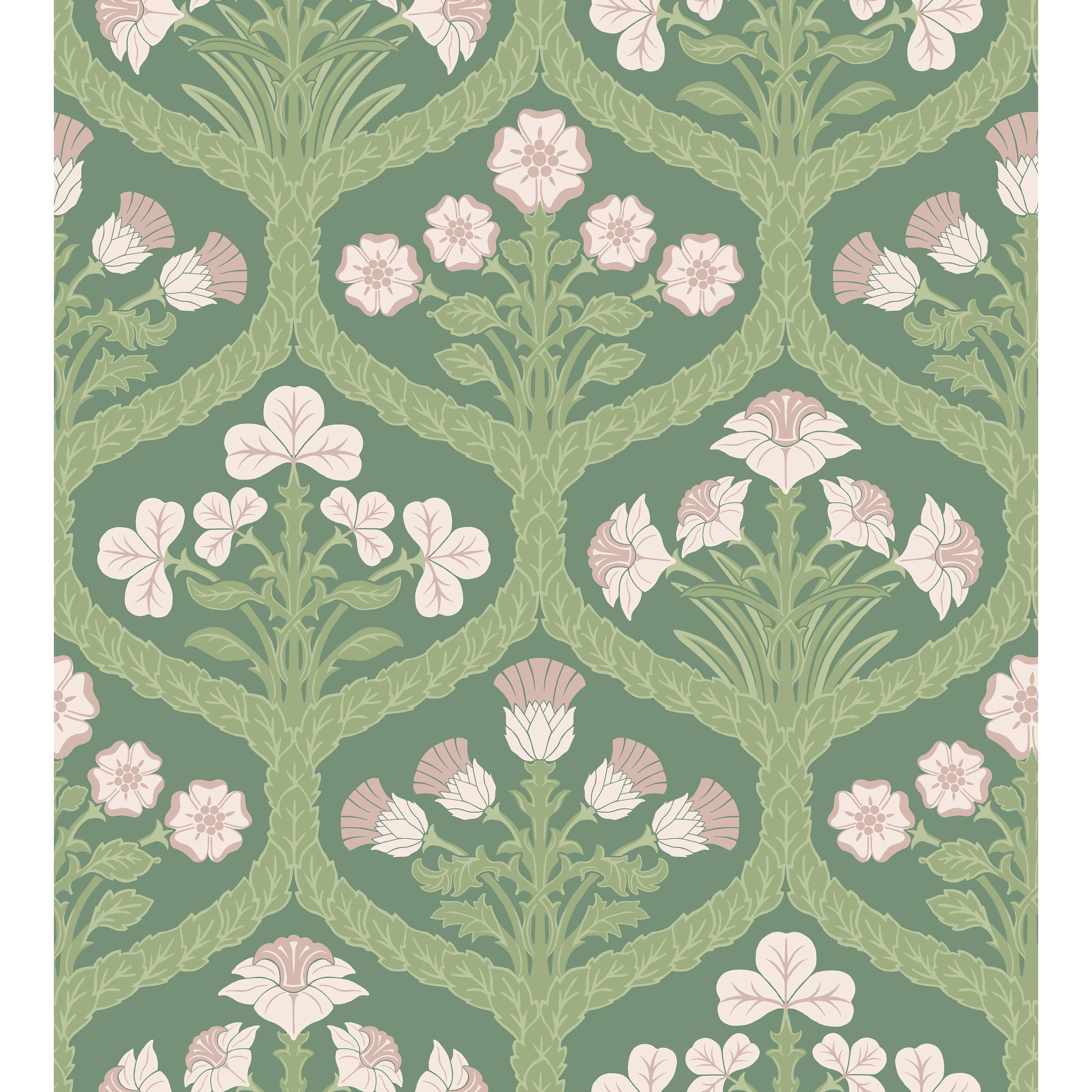 Cole & Son Floral Kingdom in Bslip/Leaf (116/3009.CS.0)