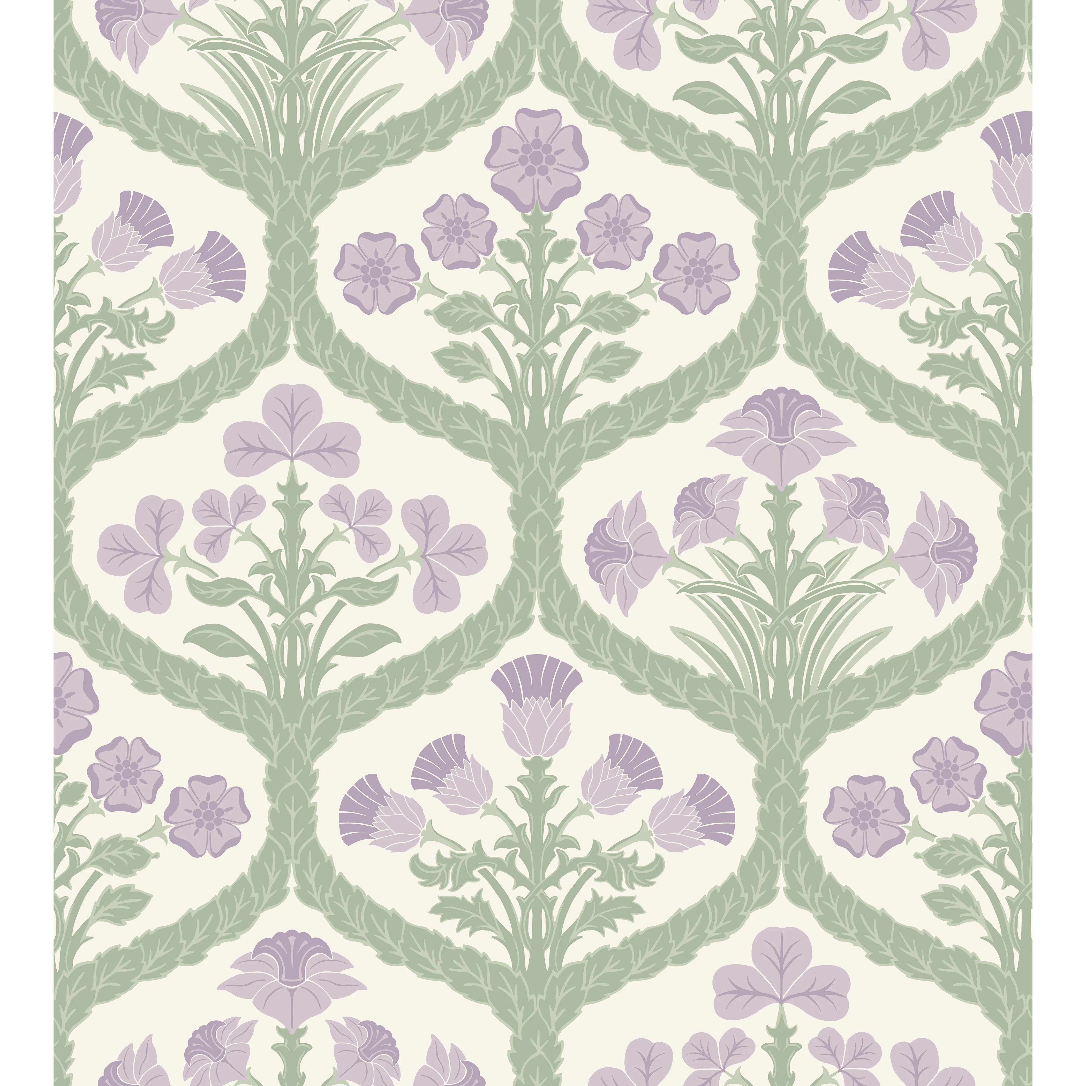 Cole & Son Floral Kingdom in Mulb/Olive (116/3012.CS.0)