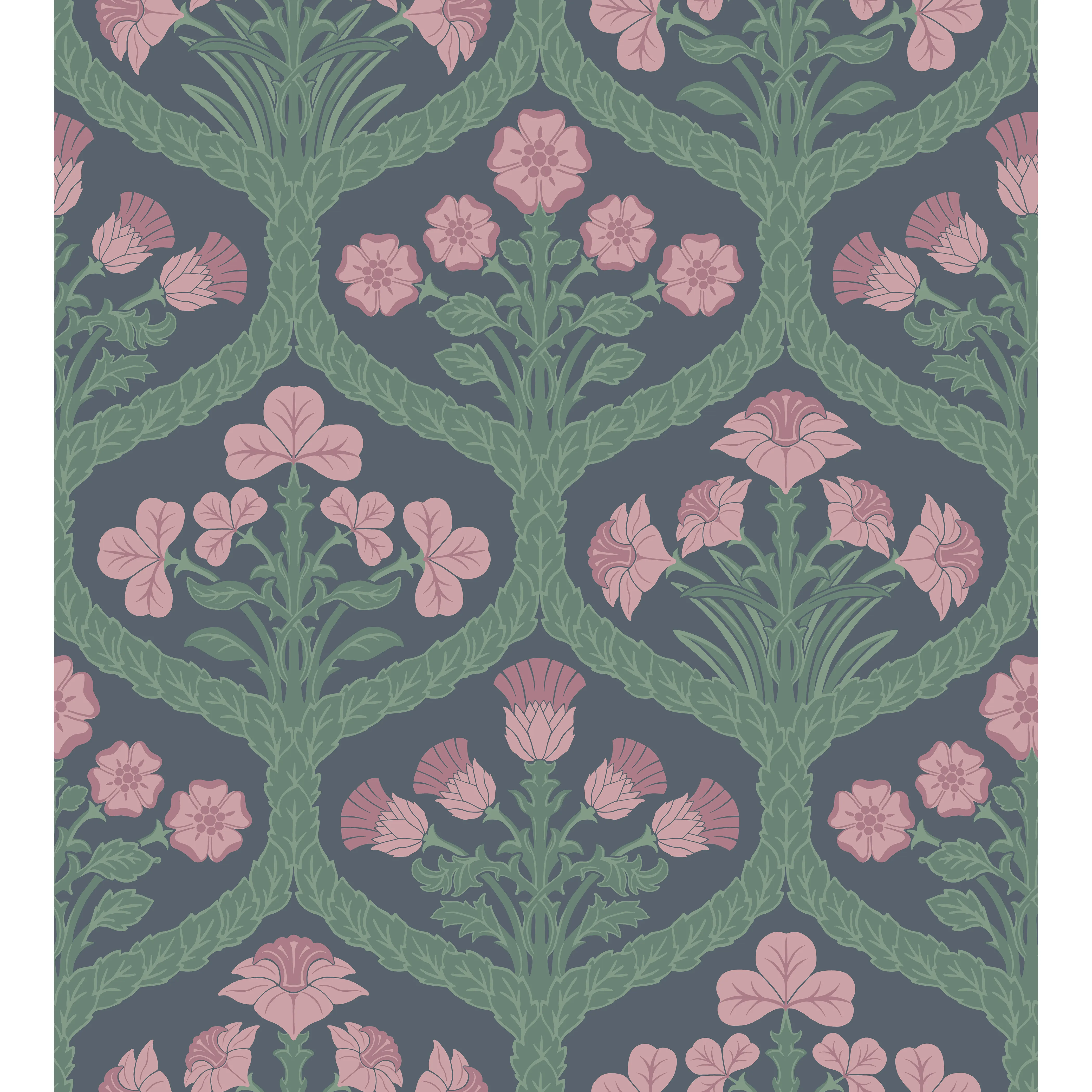 Cole & Son Floral Kingdom in Rose/Fores (116/3010.CS.0)