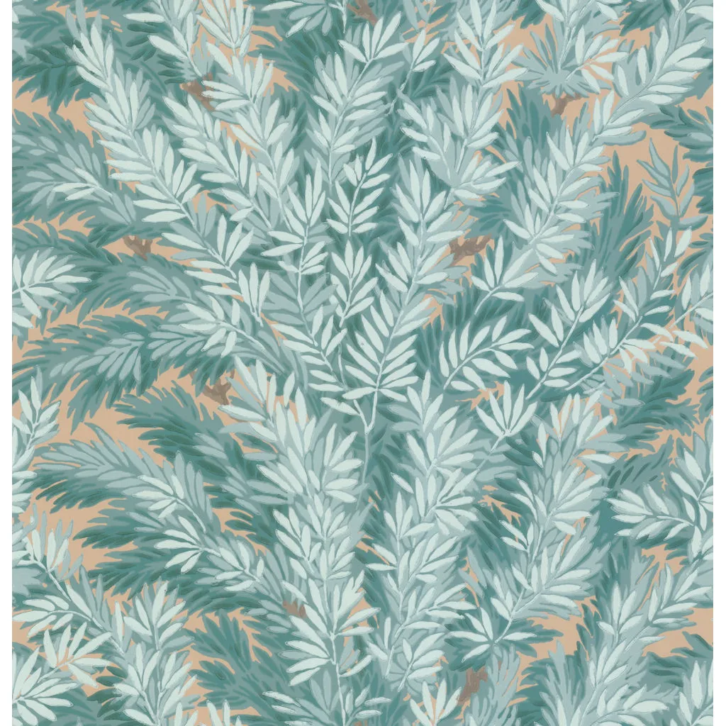 Cole & Son Florencecourt in Teal (100/1001.CS.0)