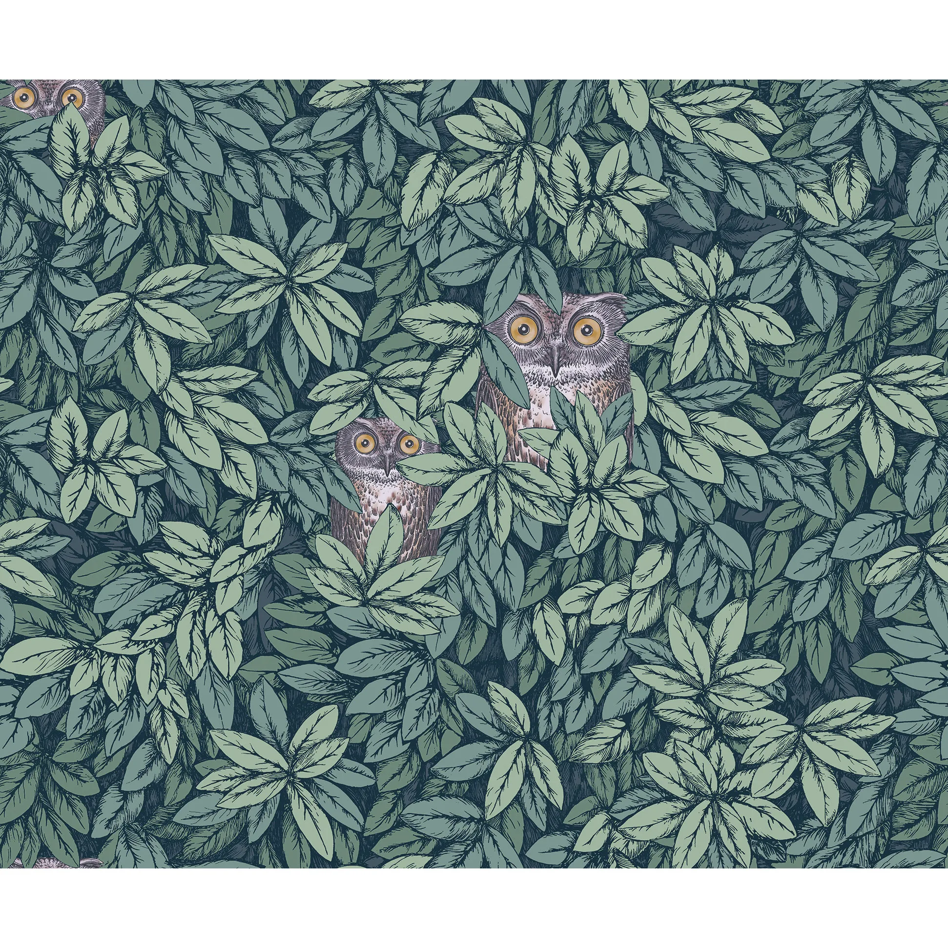 123/11051.CS.0 | Foglie E Civette – Viridian