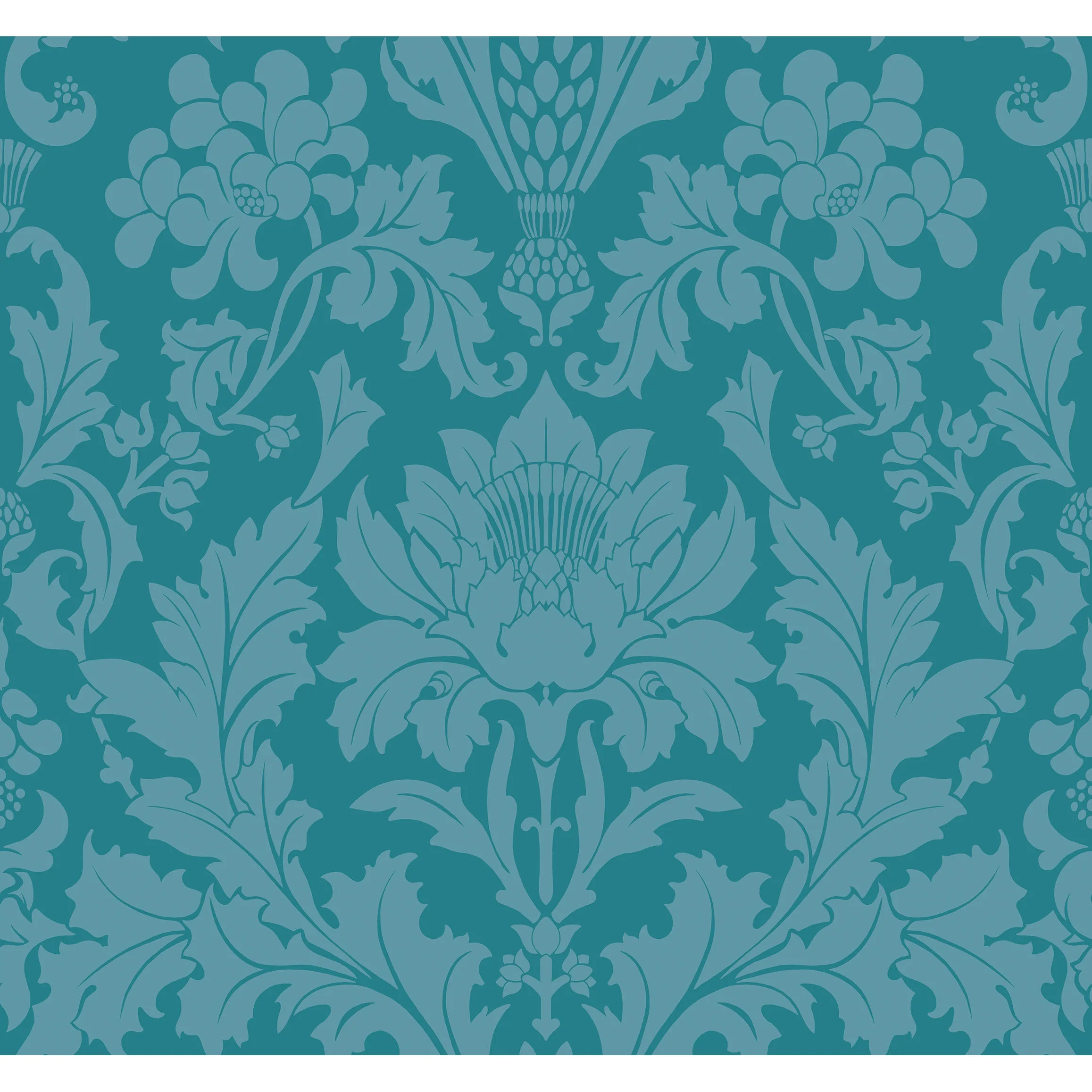Cole & Son Fonteyn in Teal (108/7033.CS.0)
