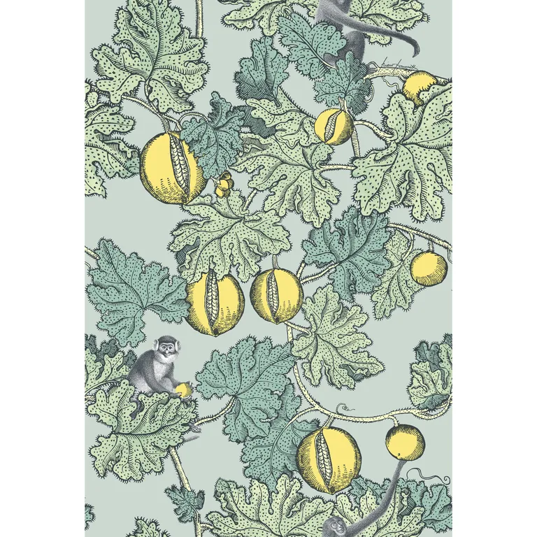 Cole & Son Frutto Proibito in Seafoam & Lemon (114/1002.CS.0)
