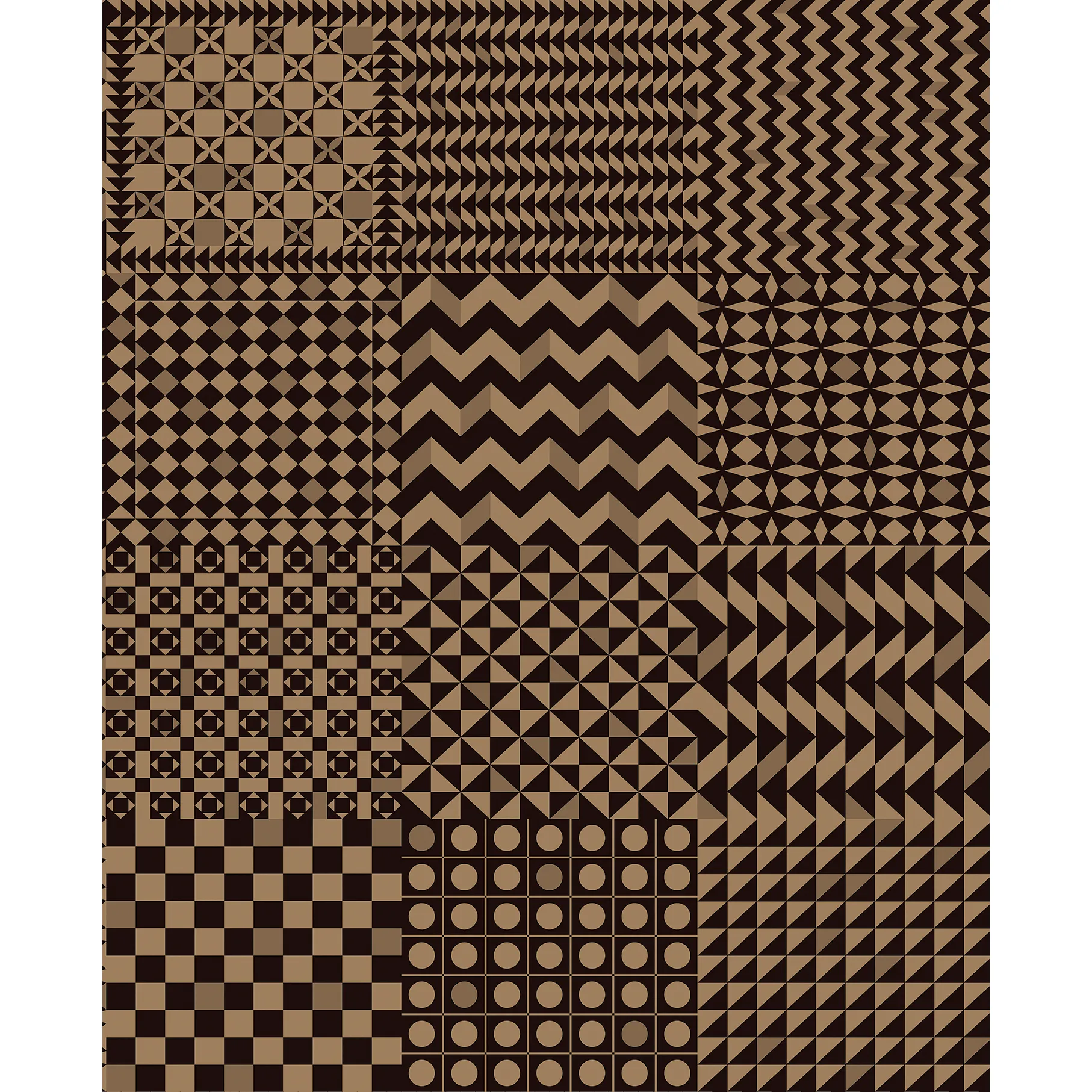 123/7036.CS.0 | Geometrico – Black & Gold