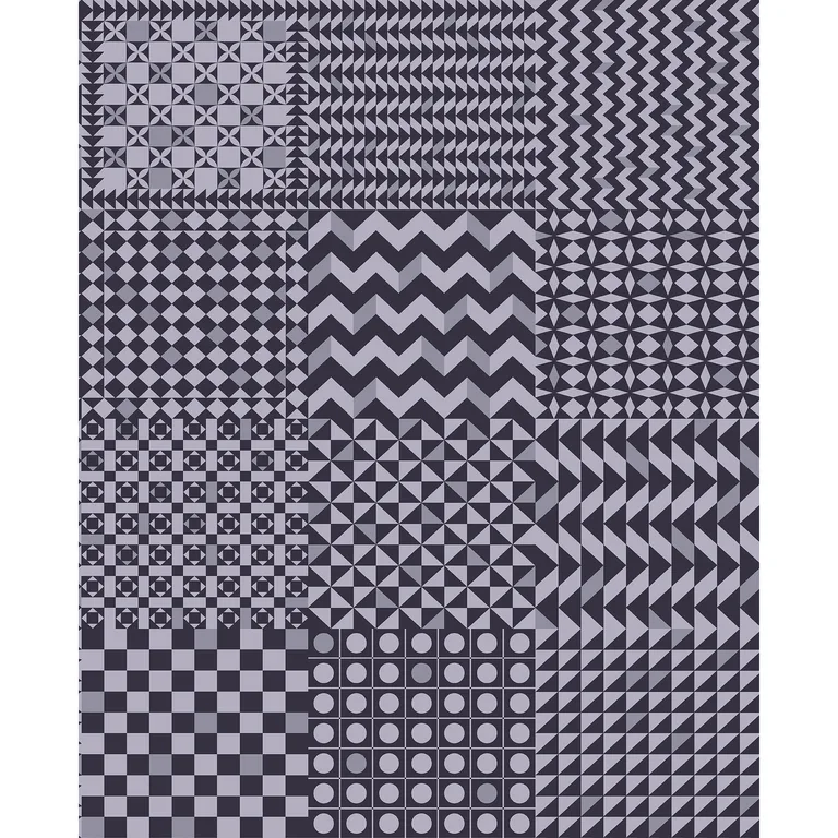 Cole & Son Geometrico in Magenta & Ink (123/7033.CS.0)