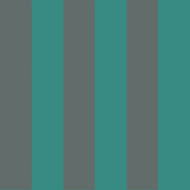 Cole & Son Glastonbury Str in Teal+charcoal (110/6032.CS.0)
