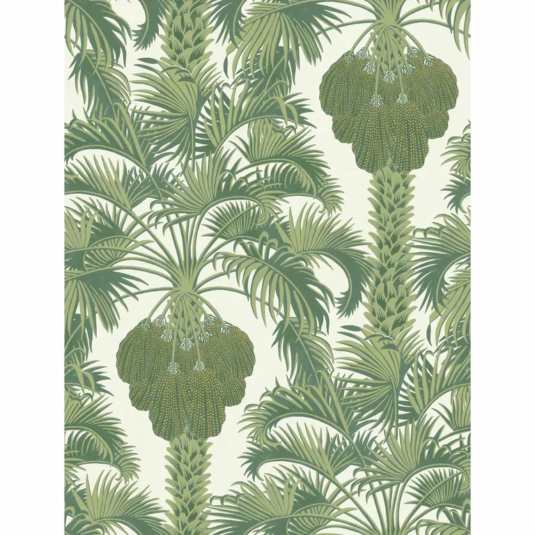 Cole & Son Hollywood Palm in Leaf Green (113/1004.CS.0)