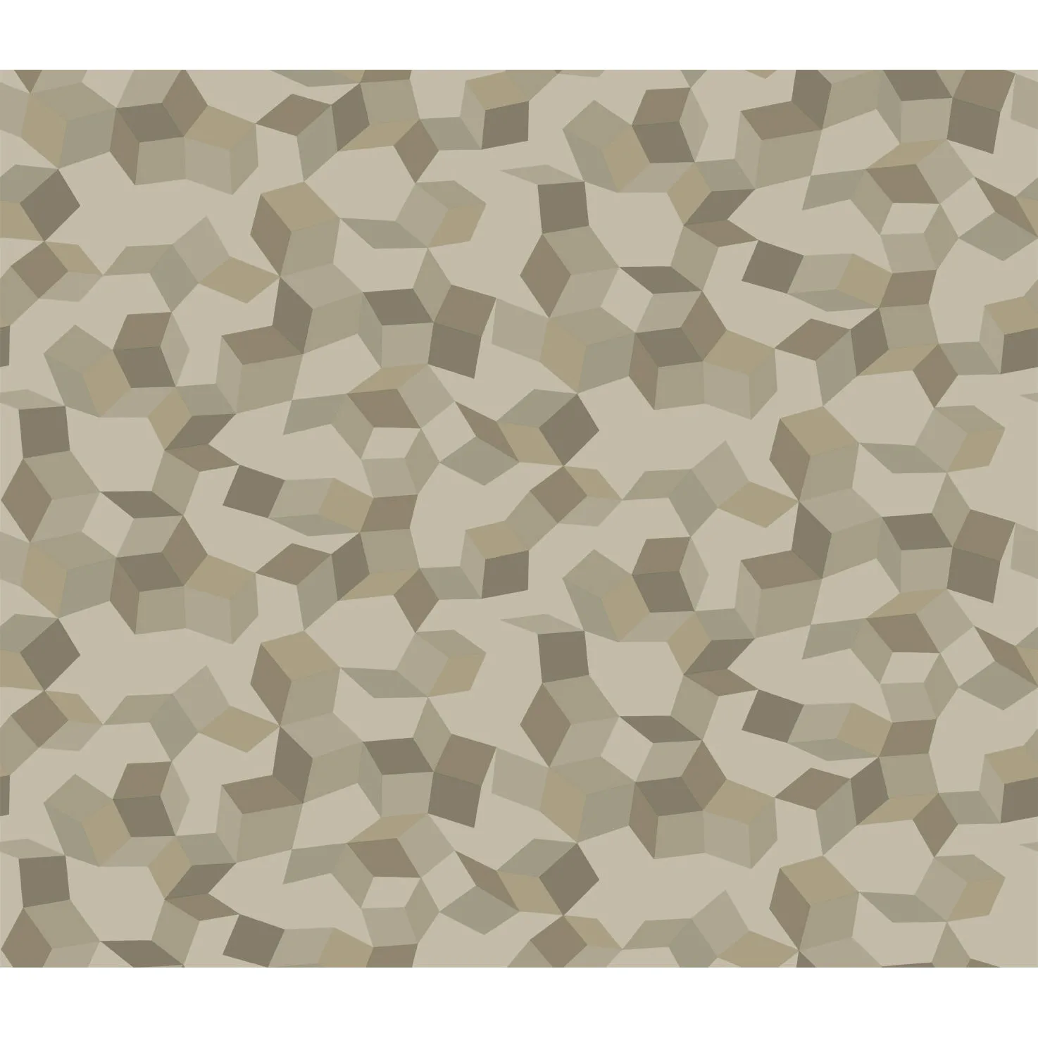 Cole & Son Ingot in Stone & Gilver (107/5025.CS.0)