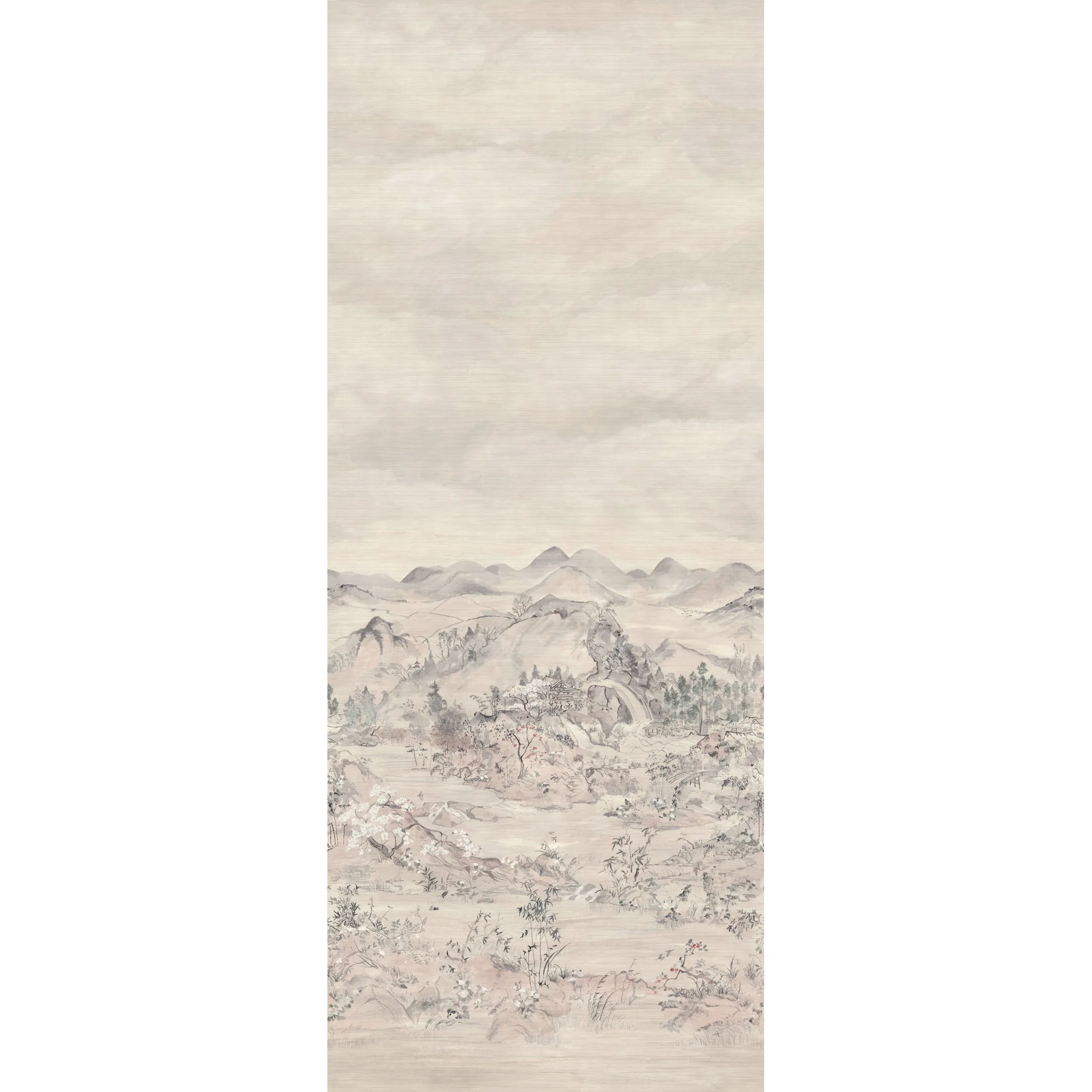Cole & Son Japanese Chinoiserie Sisal in Pearl (126/5017.CS.0)