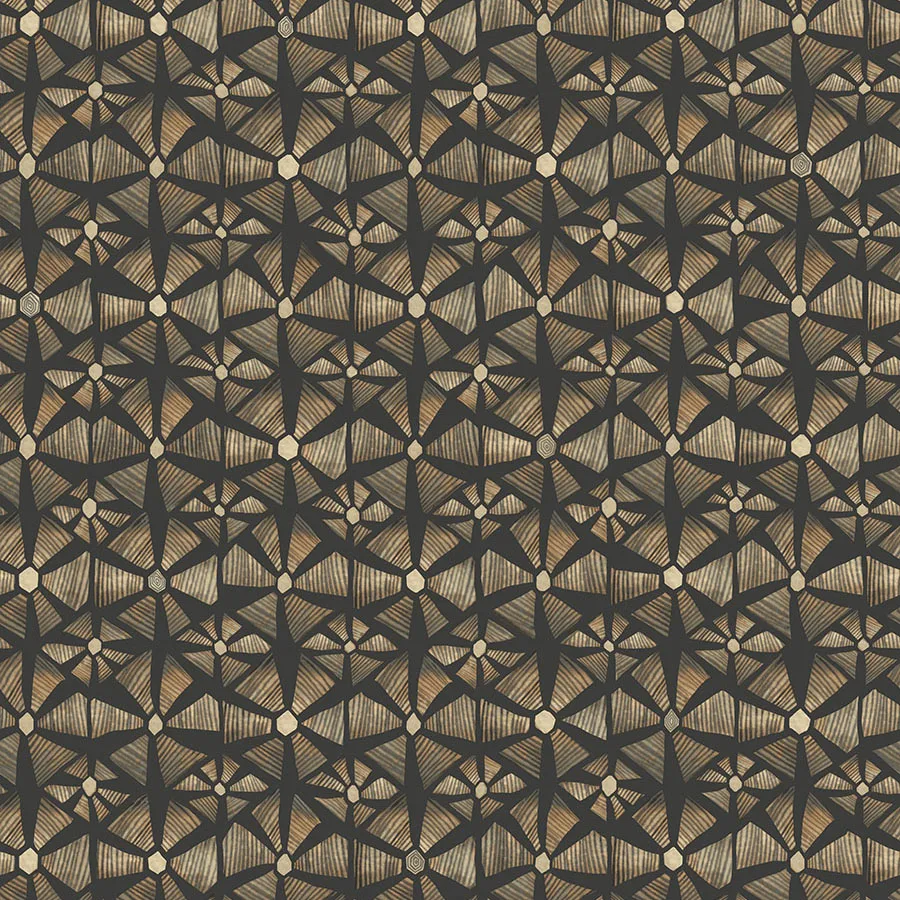 Cole & Son Kalahari in Spice & Black (119/6028.CS.0)