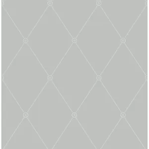 Cole & Son Large Georgian Rope Trellis in Grey (100/13062.CS.0)