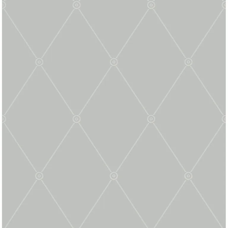 Cole & Son Large Georgian Rope Trellis in Grey (100/13062.CS.0)