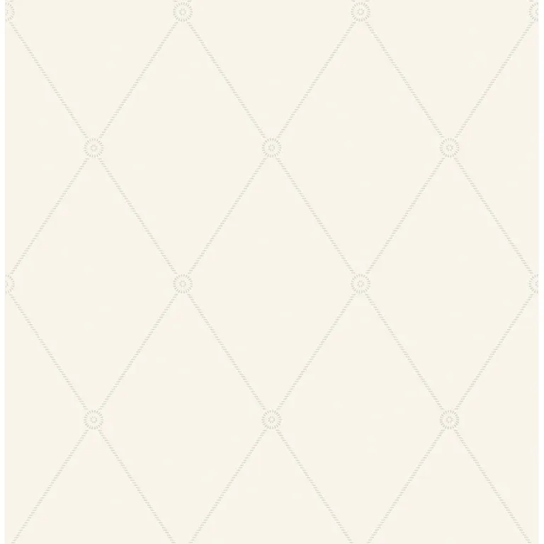 Cole & Son Large Georgian Rope Trellis in Ivory (100/13060.CS.0)
