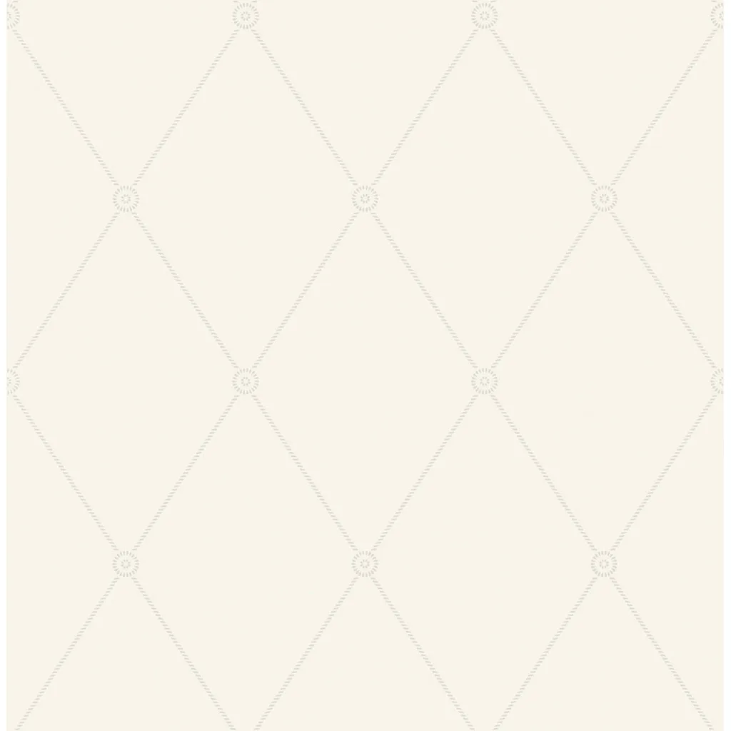 Cole & Son Large Georgian Rope Trellis in Ivory (100/13060.CS.0)
