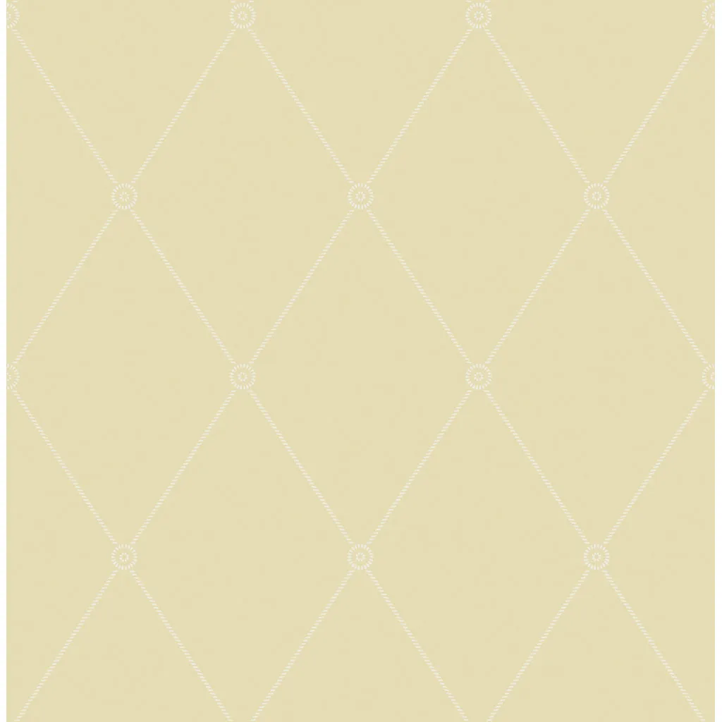 Cole & Son Large Georgian Rope Trellis in Straw (100/13063.CS.0)