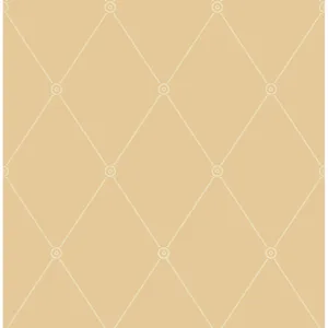 Cole & Son Large Georgian Rope Trellis in Yellow (100/13064.CS.0)