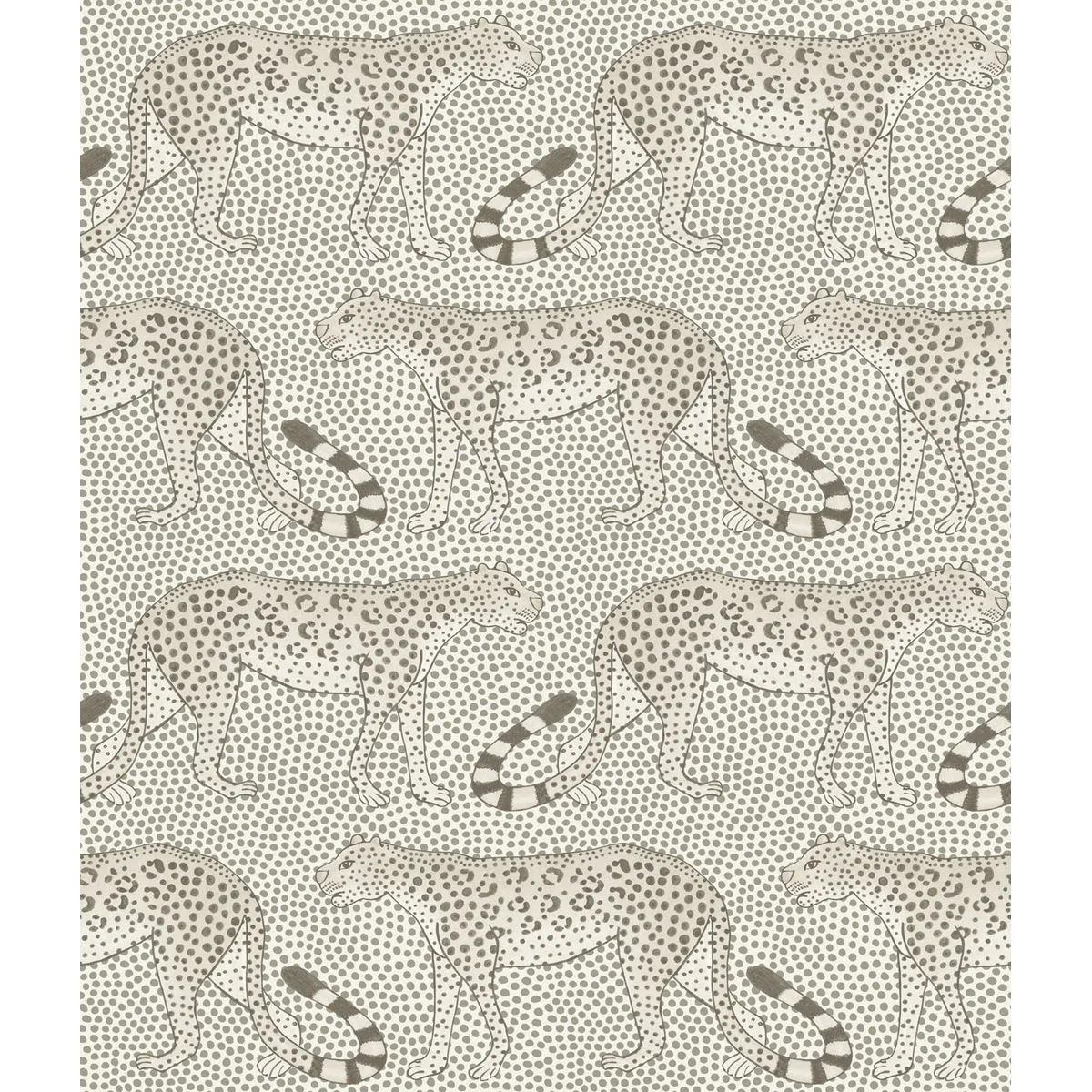 Cole & Son Leopard Walk in Black & White (109/2011.CS.0)