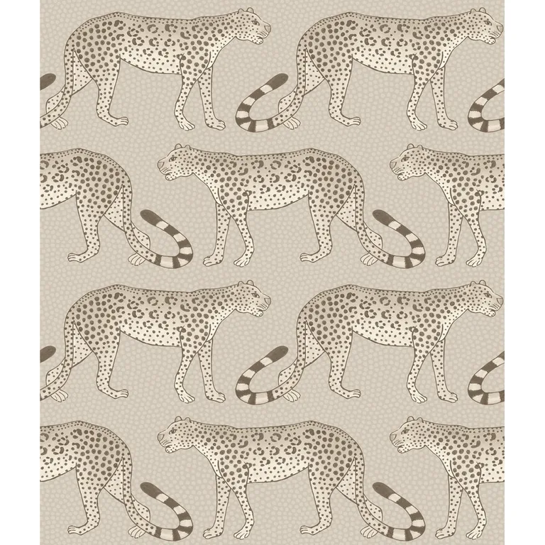 Cole & Son Leopard Walk in Stone (109/2012.CS.0)