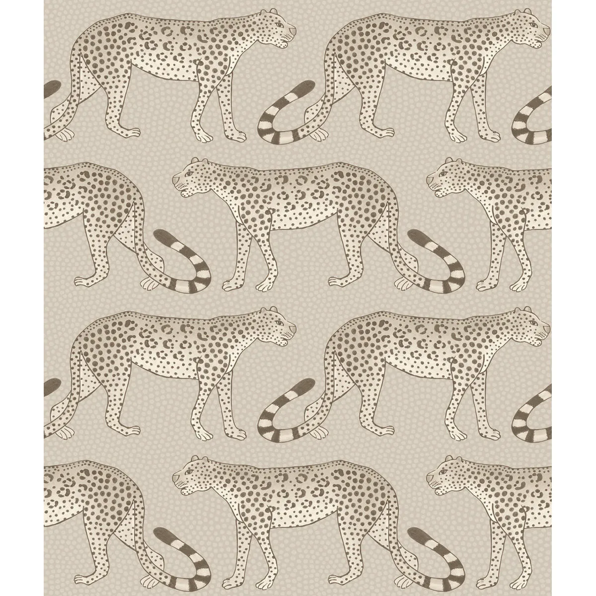 Cole & Son Leopard Walk in Stone (109/2012.CS.0)