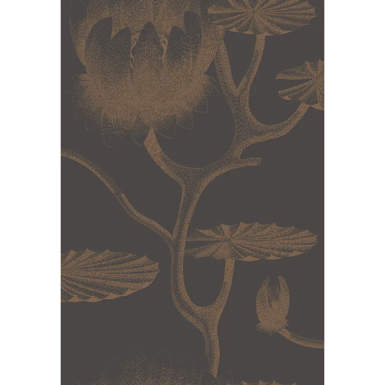 Cole & Son Lily in Black/Bronze (95/4021.CS.0)