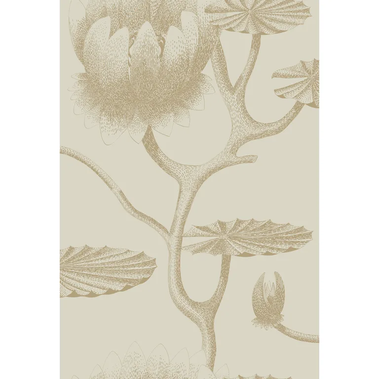Cole & Son Lily in Linen/Gold (95/4019.CS.0)