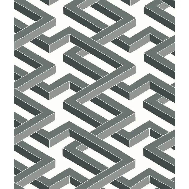 Cole & Son Luxor in Black and White (105/1002.CS.0)