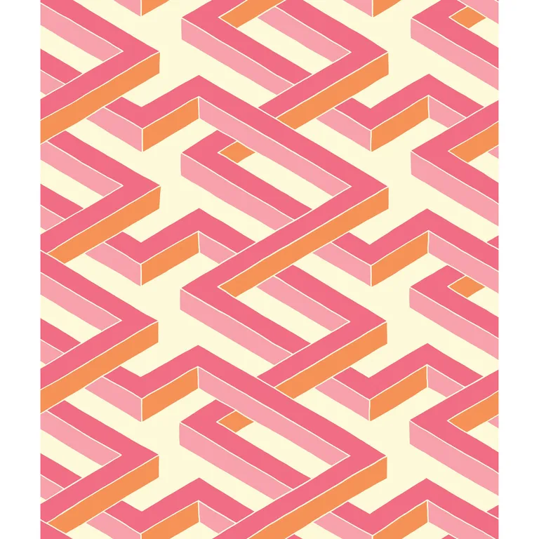Cole & Son Luxor in Pink (105/1004.CS.0)