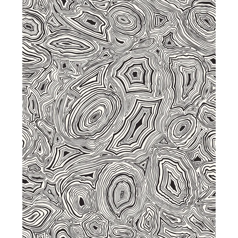 Cole & Son Malachite in White/Black (114/17036.CS.0)