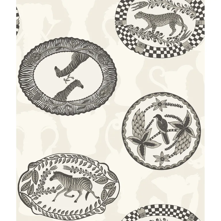 Cole & Son Matrinah in Black & White (109/4019.CS.0)