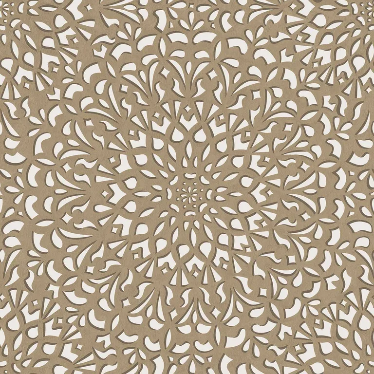 Cole & Son Medina in Gilver & Parchment (113/7017.CS.0)