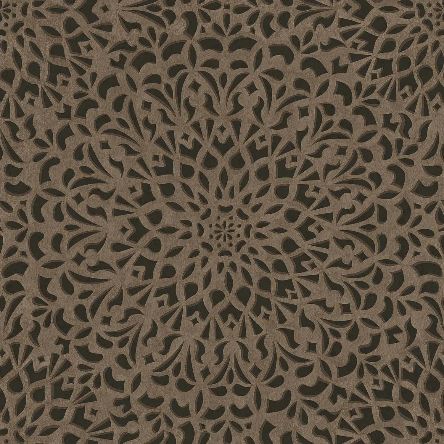Cole & Son Medina in Pewter & Charcoal (113/7018.CS.0)