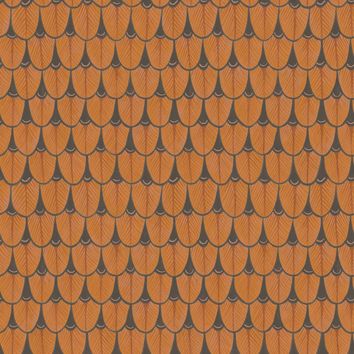 Cole & Son Narina in Burnt Orange (109/10050.CS.0)