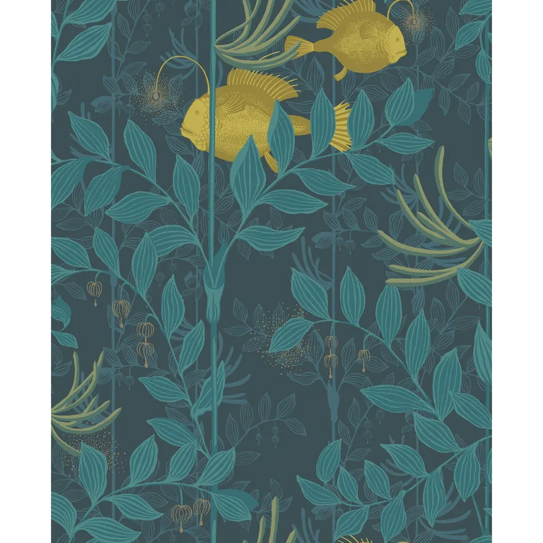 Cole & Son Nautilus in Dark Blue (103/4018.CS.0)