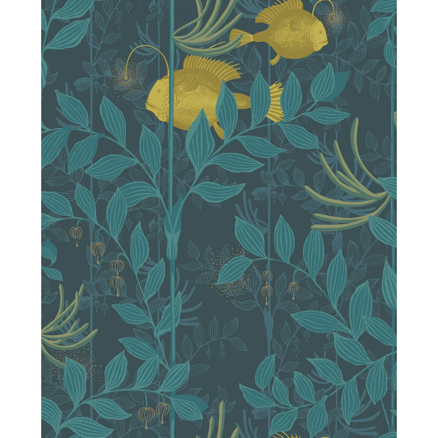 Cole & Son Nautilus in Dark Blue (103/4018.CS.0)